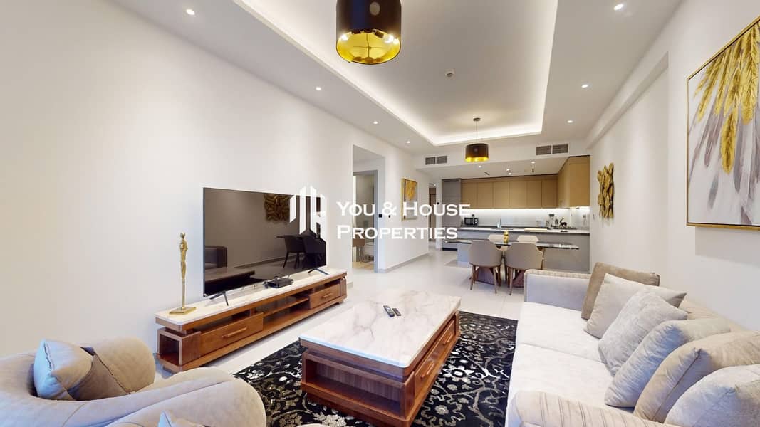 Luxury Furnished 1Bed + Maid I Elegant Touch I Excellent Condition