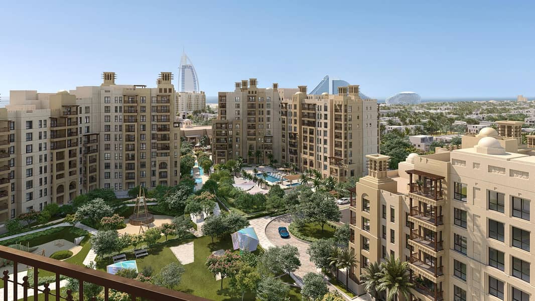 Burj Al Arab View | Luxury Living | Corner Unit