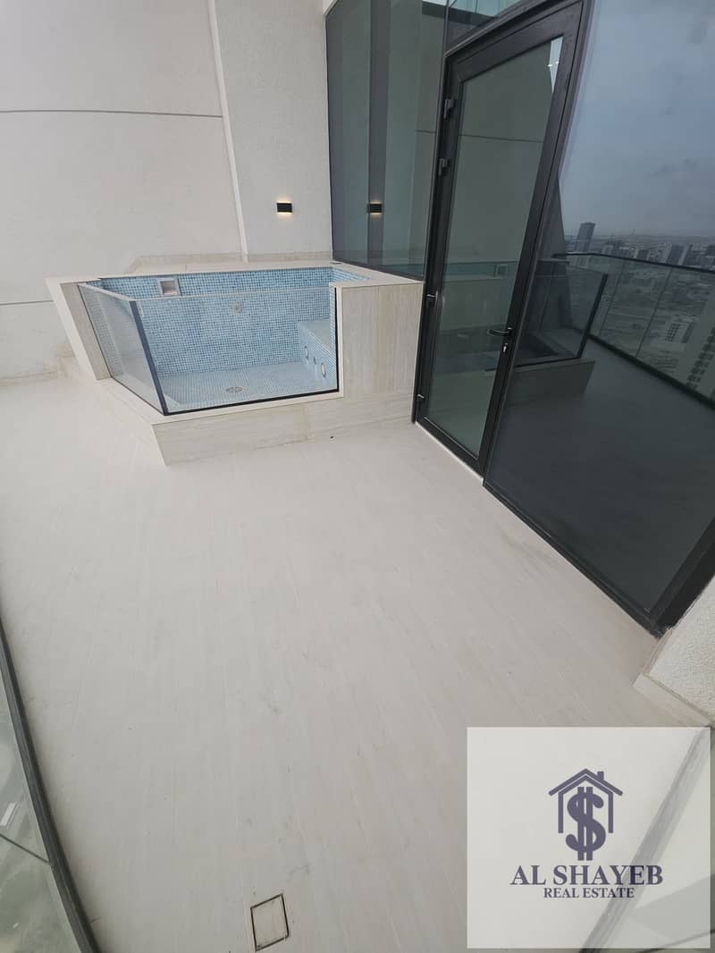 1-Bedroom Apartment with Private Pool for Sale | Binghatti Phantom