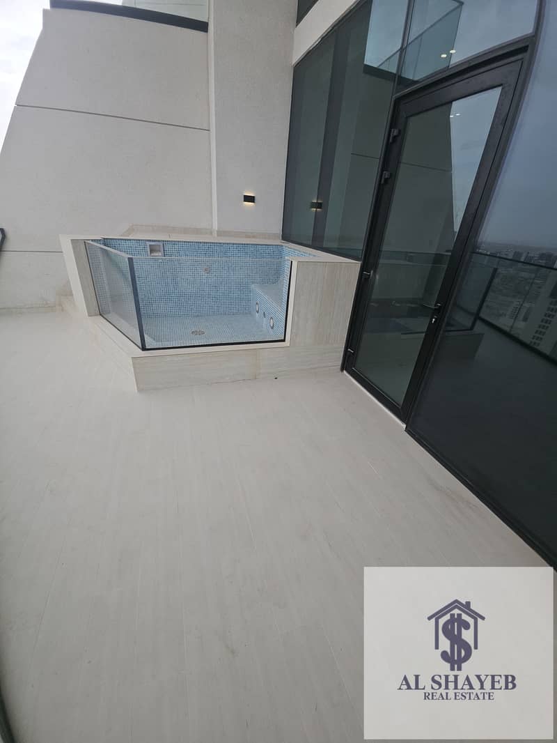 1-Bedroom Apartment with Private Pool for Sale | Binghatti Phantom