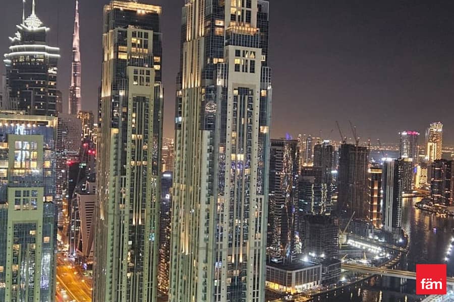 High Floor | Balcony | Iconic Canal /Burj View
