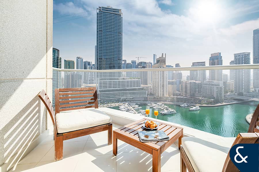 Upgraded | Full Marina View | Emaar | 2 Beds