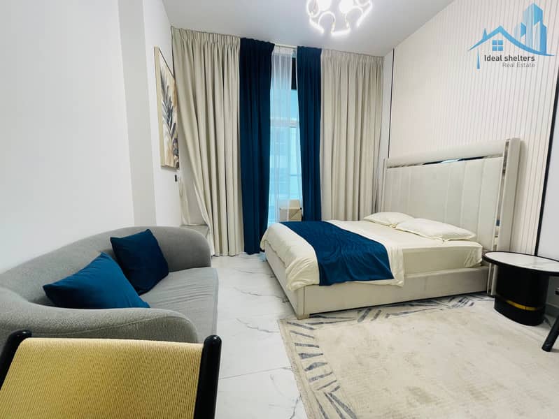 12 Cheques I Brand New Studio Apartment I Full Furnished I Pool View - Image 6