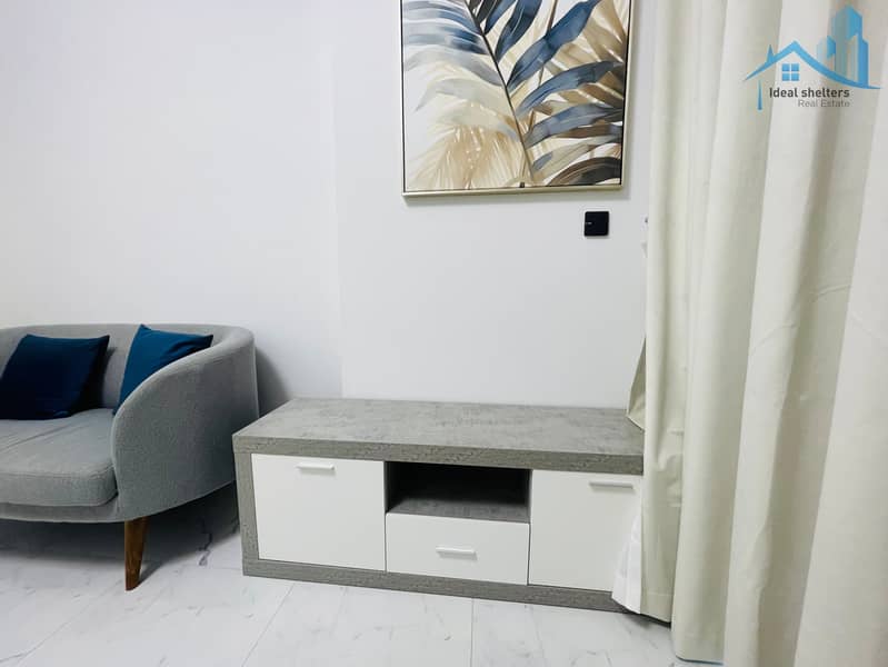 12 Cheques I Brand New Studio Apartment I Full Furnished I Pool View - Image 11