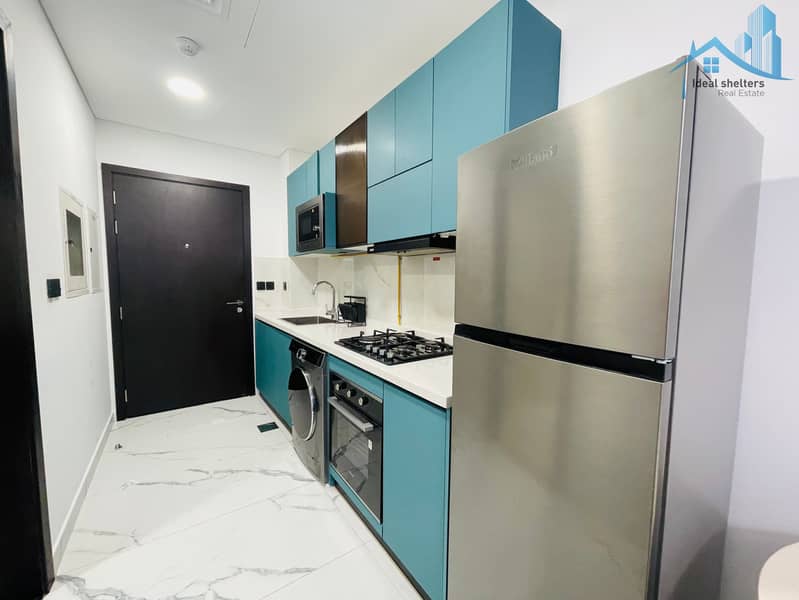 12 Cheques I Brand New Studio Apartment I Full Furnished I Pool View - Image 12