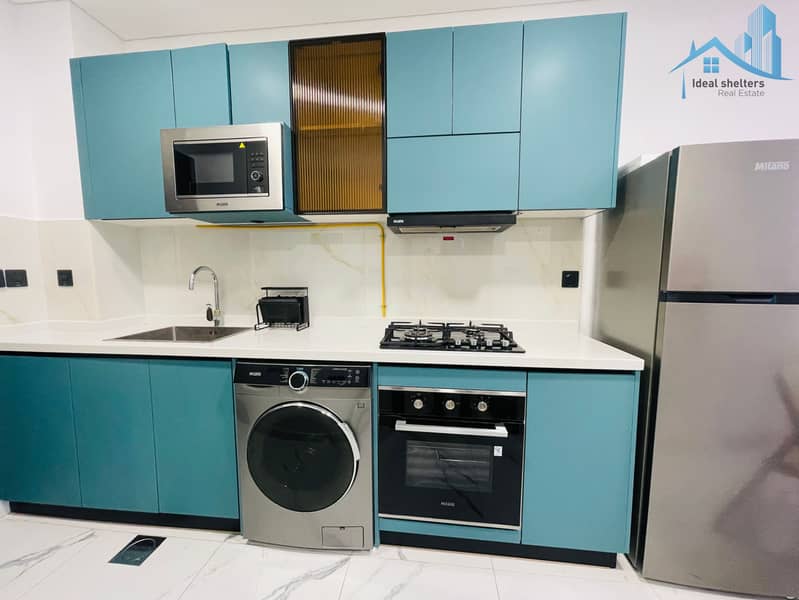 12 Cheques I Brand New Studio Apartment I Full Furnished I Pool View - Image 14