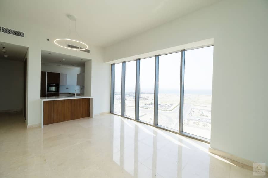 Semi-Furnished | 2Beds + Maid | Vacant | Sea View