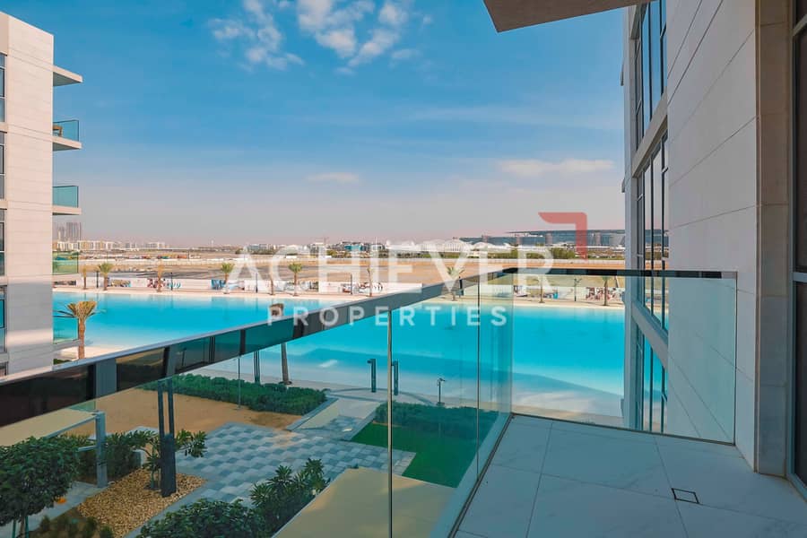Spacious 1BR | Burj - Lagoon Views | District One - Image 13