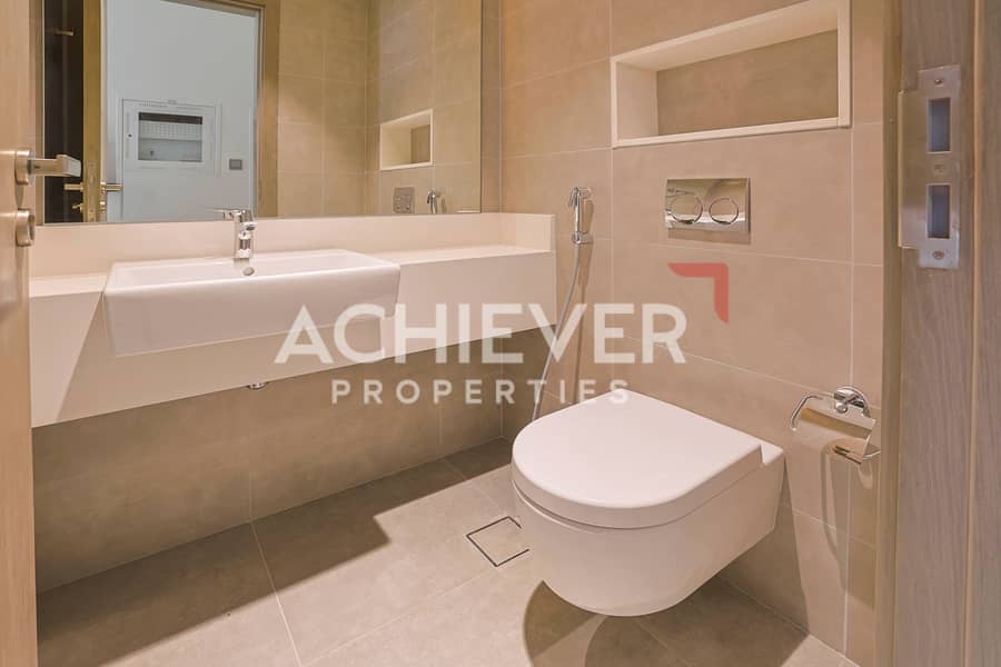 Spacious 1BR | Burj - Lagoon Views | District One - Image 12