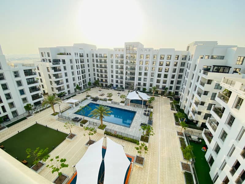 Removated 3 Bedroom plus Maids Apartment In Zahra, Townsquare For Sale