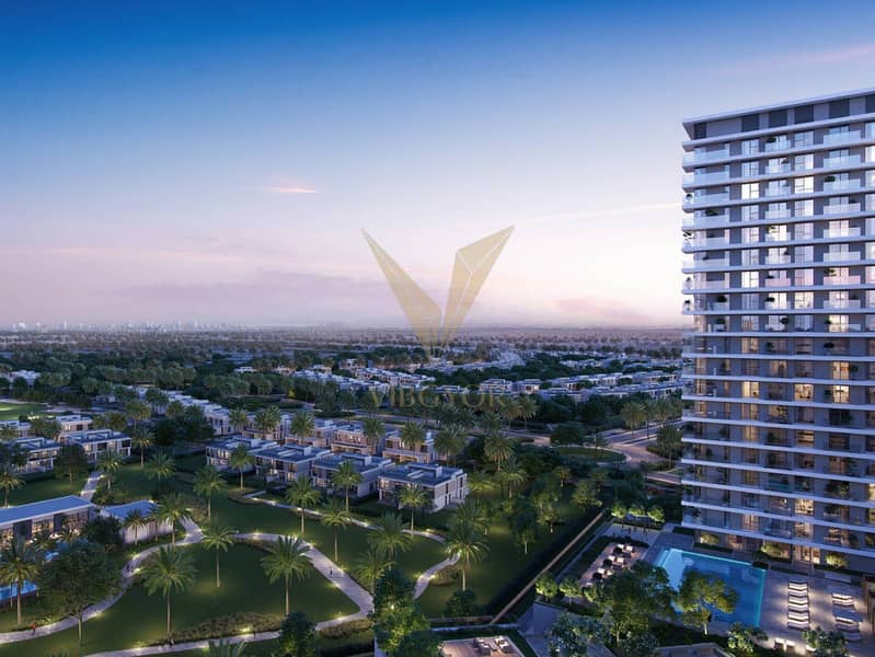 3BR + Maid Apartment | Golf Villa View