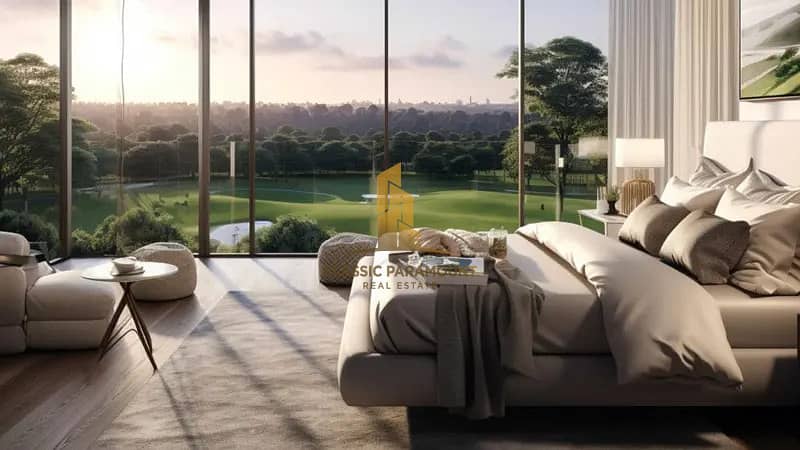 With Study | Trump Golf View | High Floor