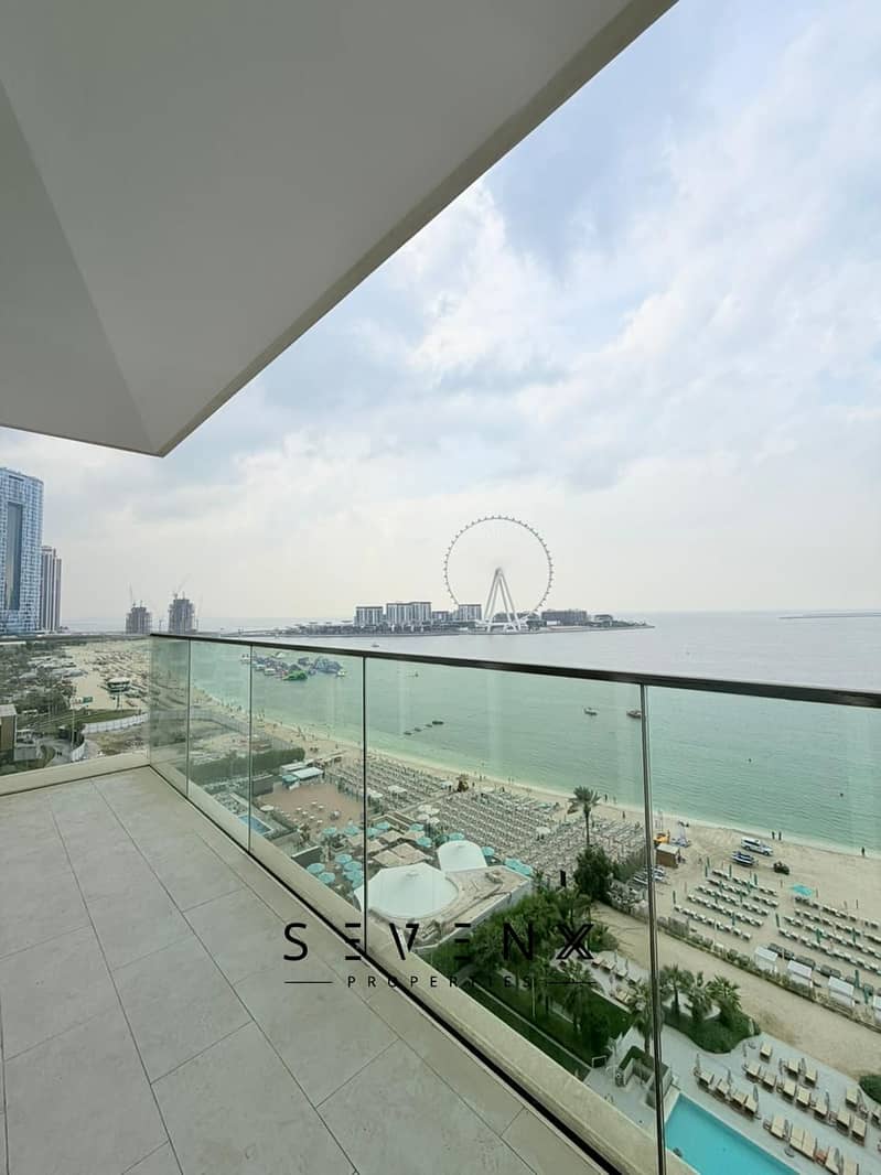 Panoramic Sea View | 2BR + Maid | Beachfront