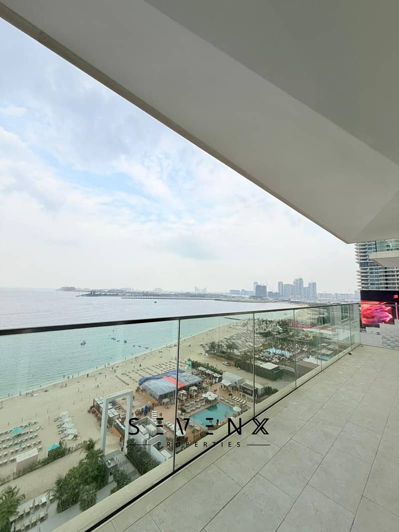 Panoramic Sea View | 2BR + Maid | Beachfront - Image 12