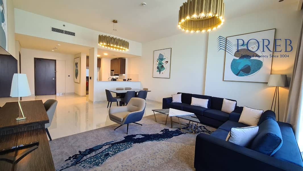 Furnished | High Floor | Full Sea / Palm View