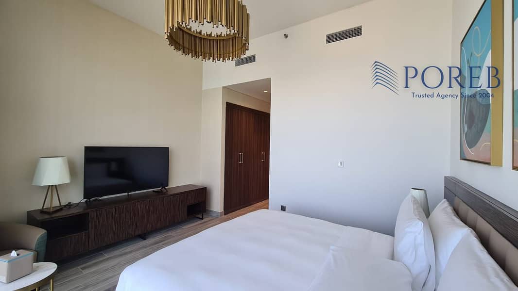 Furnished | High Floor | Full Sea / Palm View - Image 11