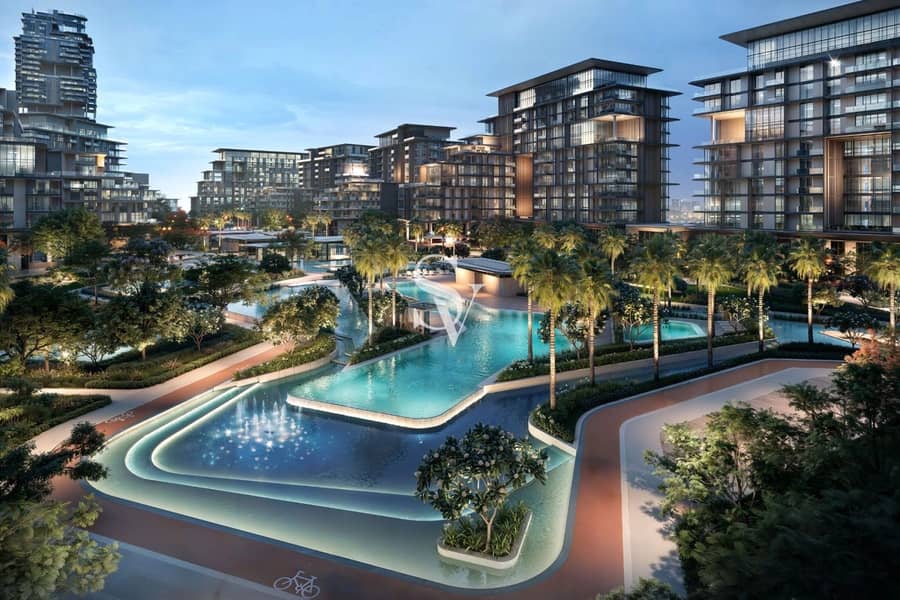 City Walk Blue Lagoon | Luxury 1 BR | Water Cinema