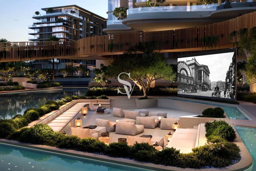 City Walk Blue Lagoon | Luxury 1 BR | Water Cinema - Image 8