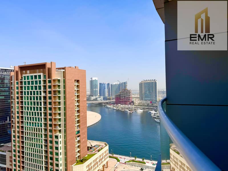 Kitchen appliances-vacant-burj and canal view-well maintained