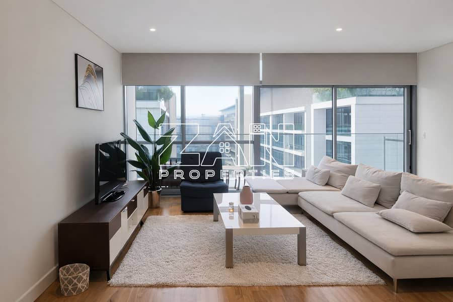 LUX FULLY FURNISHED 2BEDS + MAIDS || GARDEN VIEW |