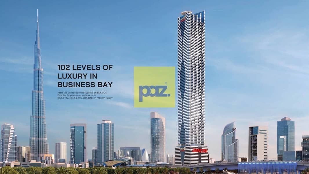 Buy Studio | Bussines Bay Metro station | Monthly installment | 10 Year Payment Plan