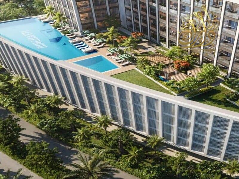 BEST STUDIO IN MAJAN WITH OPEN POOL VIEW BEST PSF - Image 6