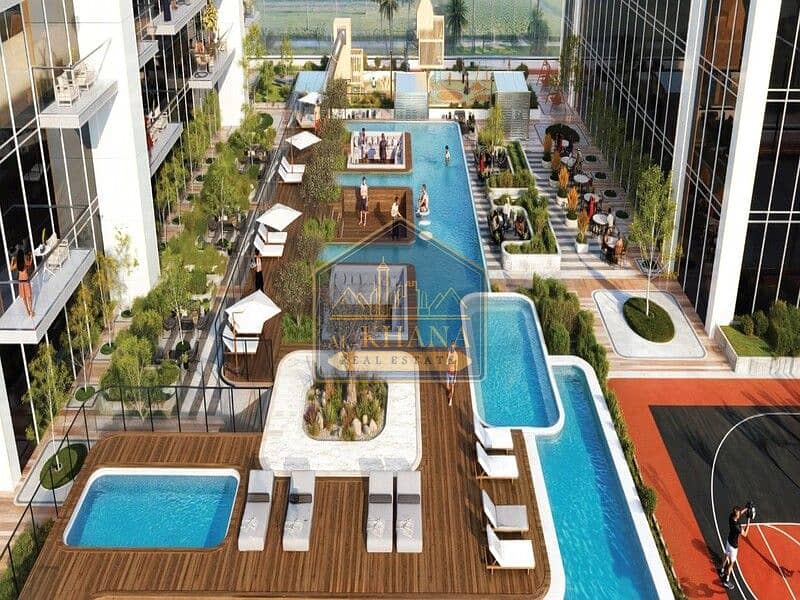 Partial lagoon view / semi-furnished / flexible payment plan