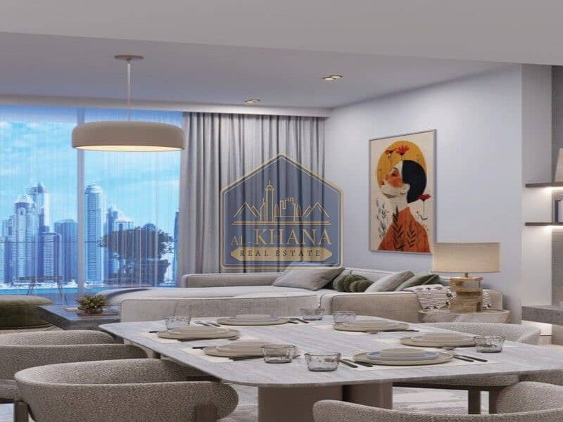 Partial lagoon view / semi-furnished / flexible payment plan - Image 7