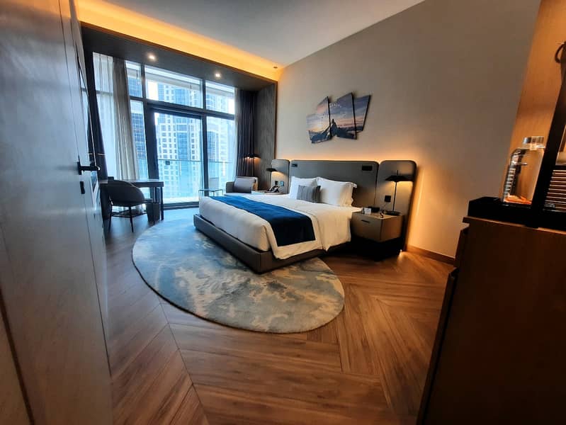 Branded Studio | Burj Khalifa View | High ROI