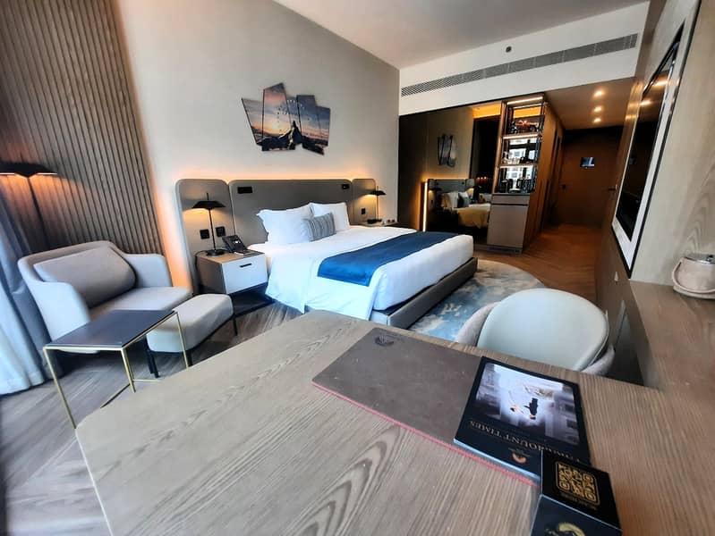 Branded Studio | Burj Khalifa View | High ROI