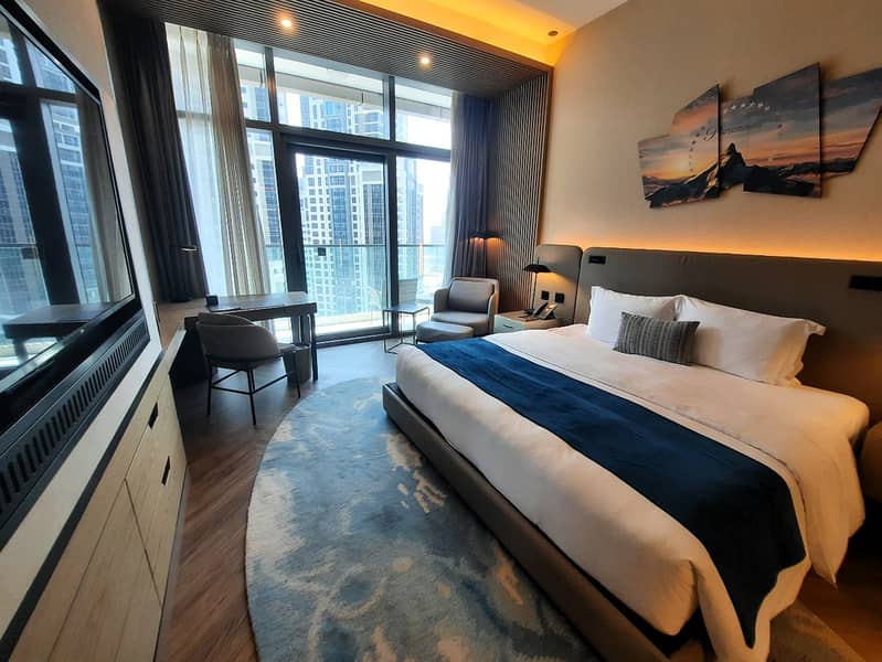 Branded Studio | Burj Khalifa View | High ROI