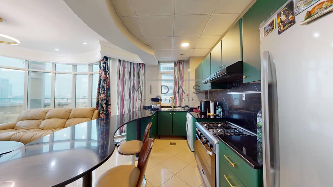 2BR/Fully Furnished/Close to Tram/Sea View/Big Balcony