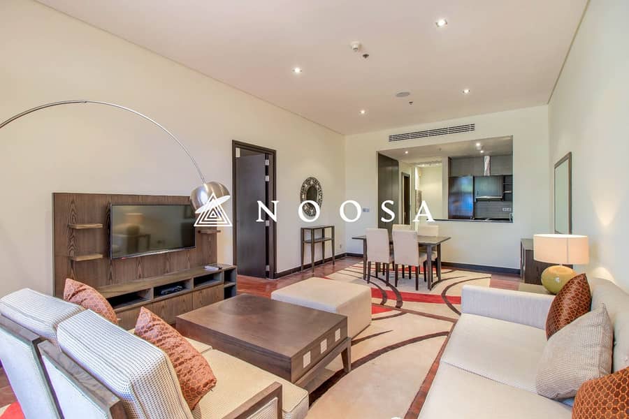 Burj Al Arab and Sea View | Beach Access | Large Layout