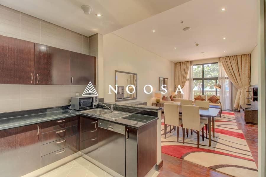 Burj Al Arab and Sea View | Beach Access | Large Layout