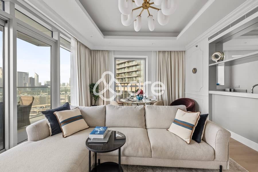 Fully Upgraded I Brand New Furnished I Burj View