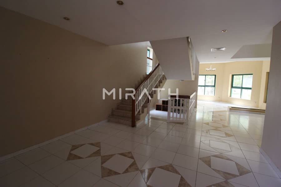 Spacious & Well Lit 3BR Villa | Shared Pool