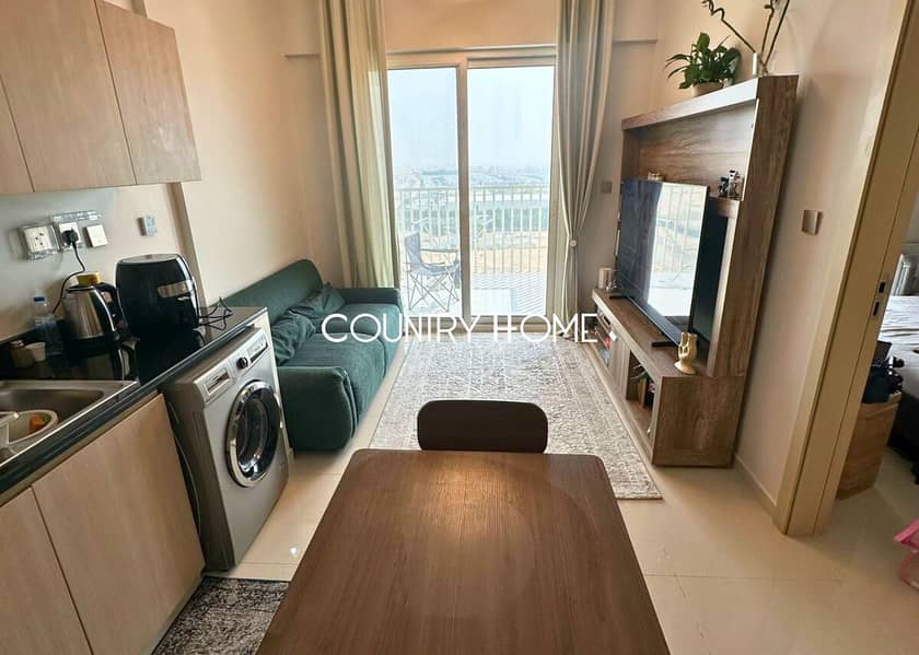 Brand new 1-BR | Furnished | Community View