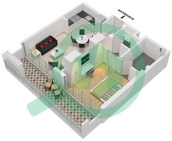 Type 5A Unit 20 Floor 7 Type 5A Unit 20 Floor 7