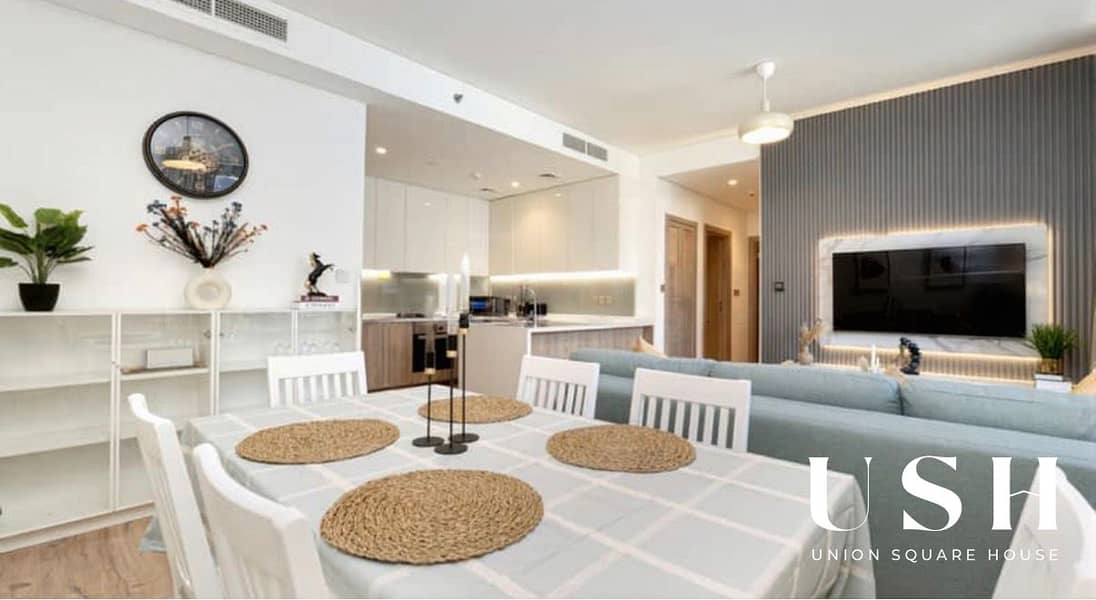 Stylish 2BR | Peninsula One | Business Bay
