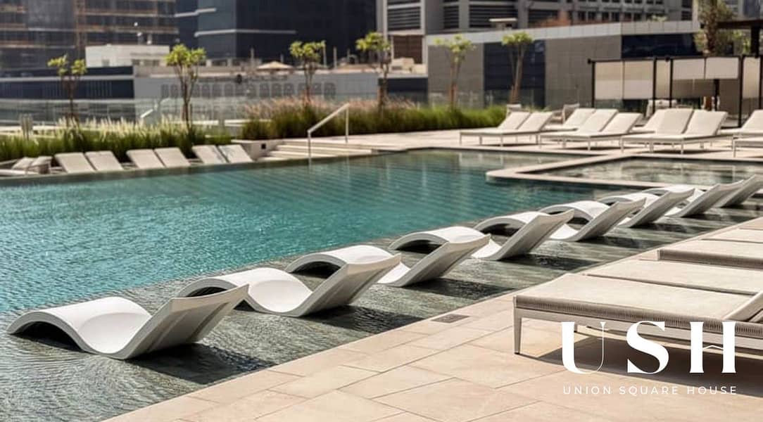 Stylish 2BR | Peninsula One | Business Bay - Image 8