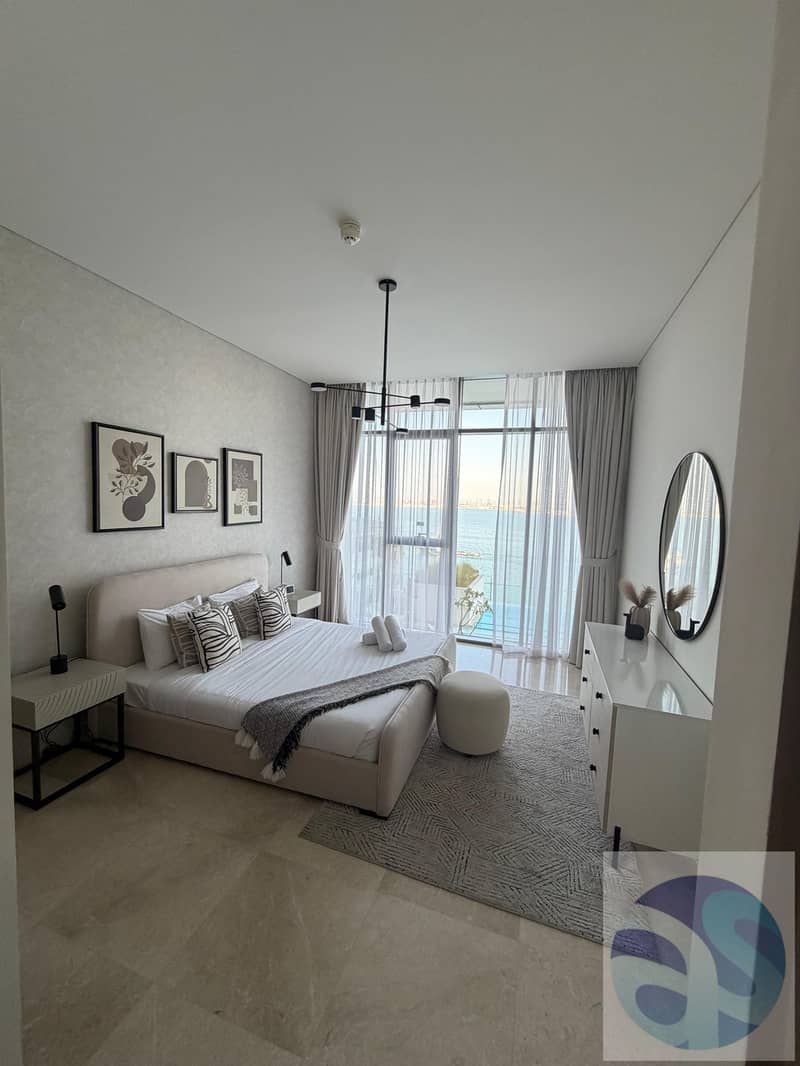 Full Sea View | Stunning Upgraded 1-Bedroom Apartment | ANWA by Omniyat