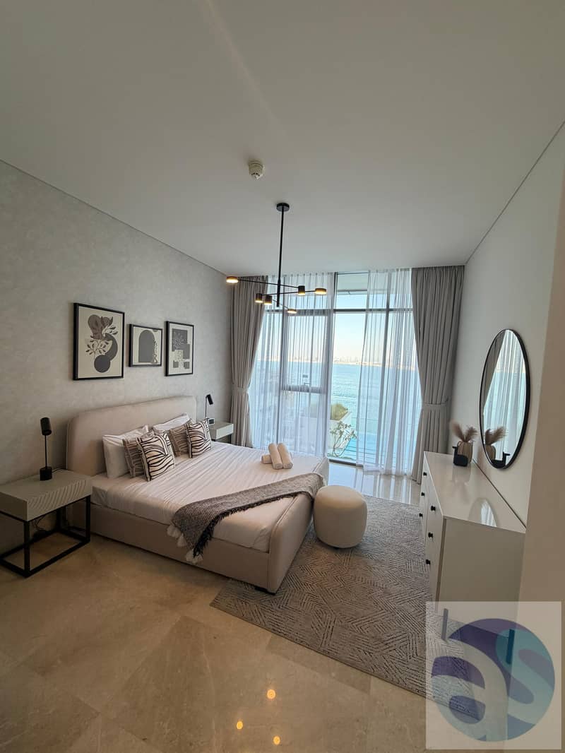 Full Sea View | Stunning Upgraded 1-Bedroom Apartment | ANWA by Omniyat