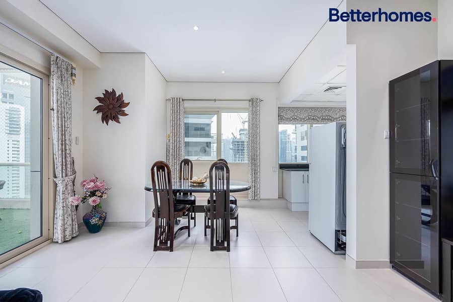 Large Balcony| Marina View | Open Kitchen