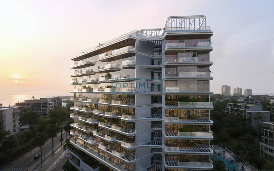 Beachfront Access | Living By The Arabian Gulf | Semi Furnished Canvas - Image 9