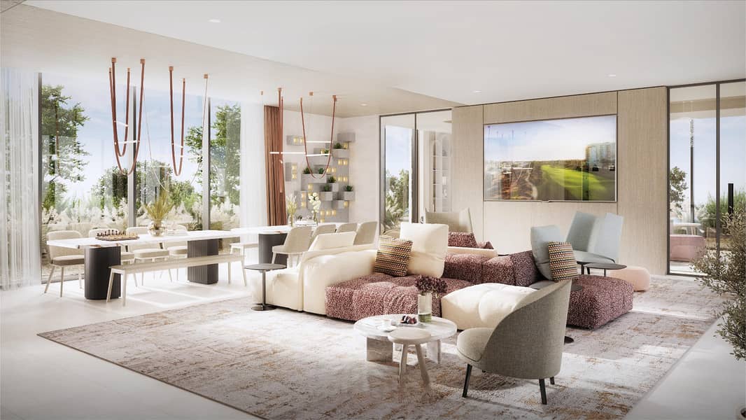 Golf Course View | Contemporary Elegance |