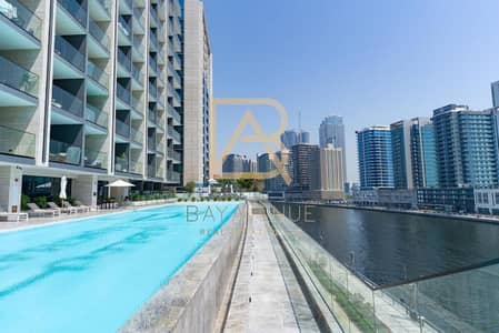 1 Schlafzimmer Wohnung zum zur Miete in Business Bay, Dubai - pool. jpg