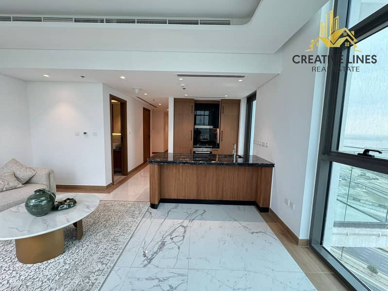 Biggest layout | Luxurious furniture | 3BR Fully Burj Khalifa view