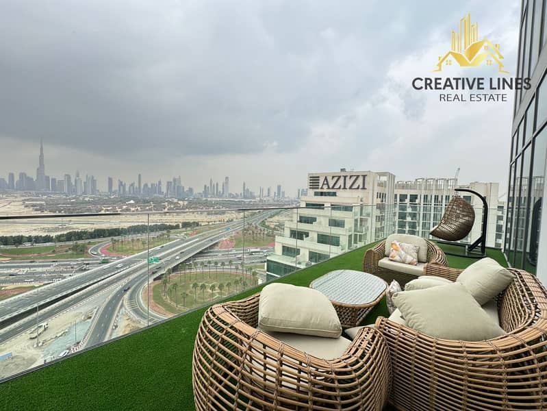 Biggest layout | Luxurious furniture | 3BR Fully Burj Khalifa view - Image 23