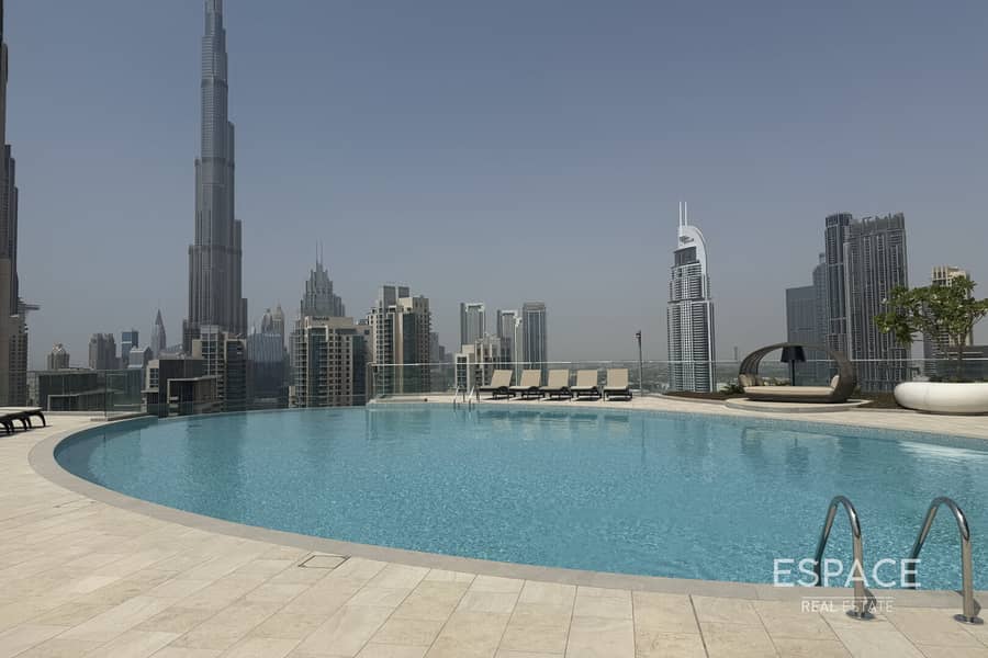 Unfurnished 2 BR Plus Maids | Prime Canal View | Downtown