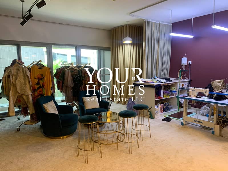 Studio Upgraded To 1 Bed | Prime Location | Spacious